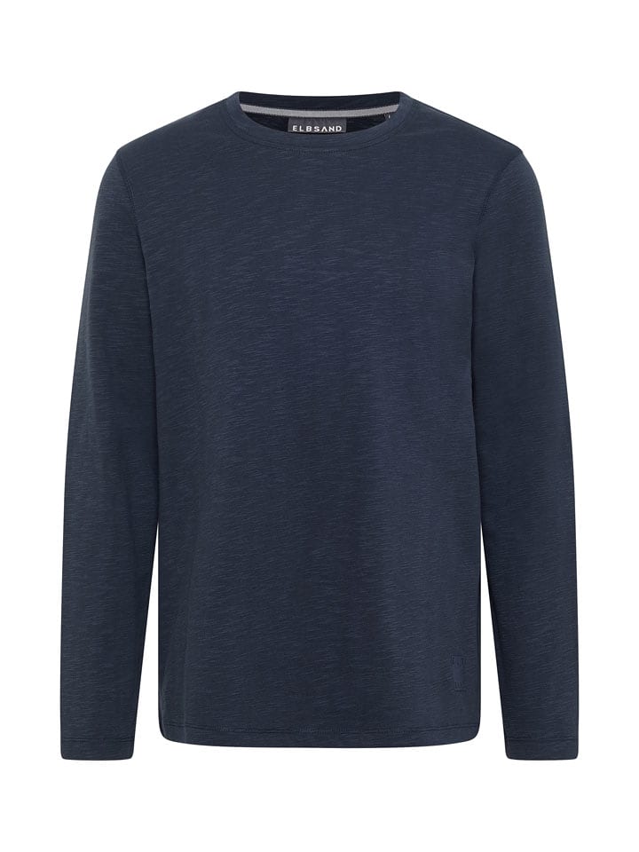 ELBSAND Longsleeve "Albis" in Dunkelblau - XXL