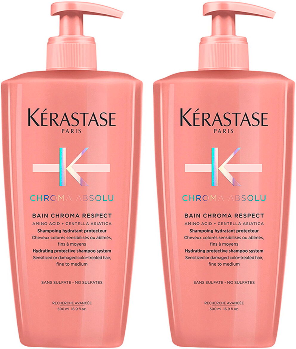 1L Kérastase Chroma Absolu Bain Riche Chroma Respect Duo (2 x 500ml)