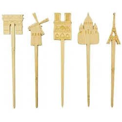 VASCELLA Bambusspieße Paris 105 mm (5 Pariser Symbole) 10,5 cm (2000 Einheiten)