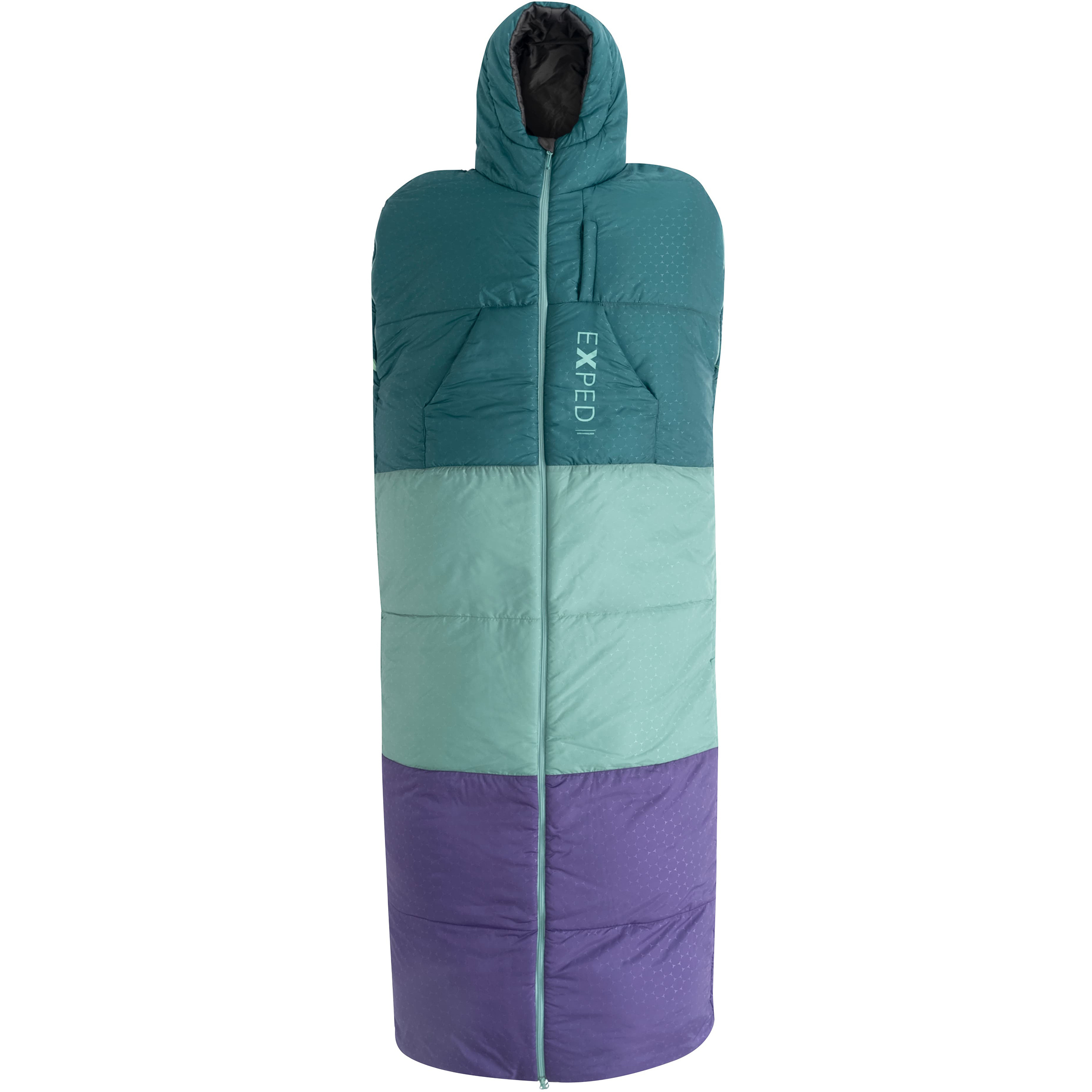 Exped Dreamwalker Schlafsack Kunstfaserschlafsäcke gruen Größe max. 180cm Camping Wasserabweisend Wasserabweisend