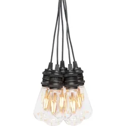 Konstsmide Ganzjahresbeleuchtung  LED Biergartenketten System Basis-Set 3