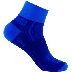 Wrightsock, Unisex, Sportsocken, Stride Quarter (34 - 37), Blau