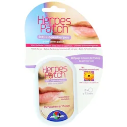 Herpes Patch 15 mm 15 St