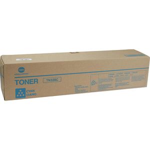 Konica-Minolta Toner TN-328C, cyan, AAV8450, 28000 Seiten