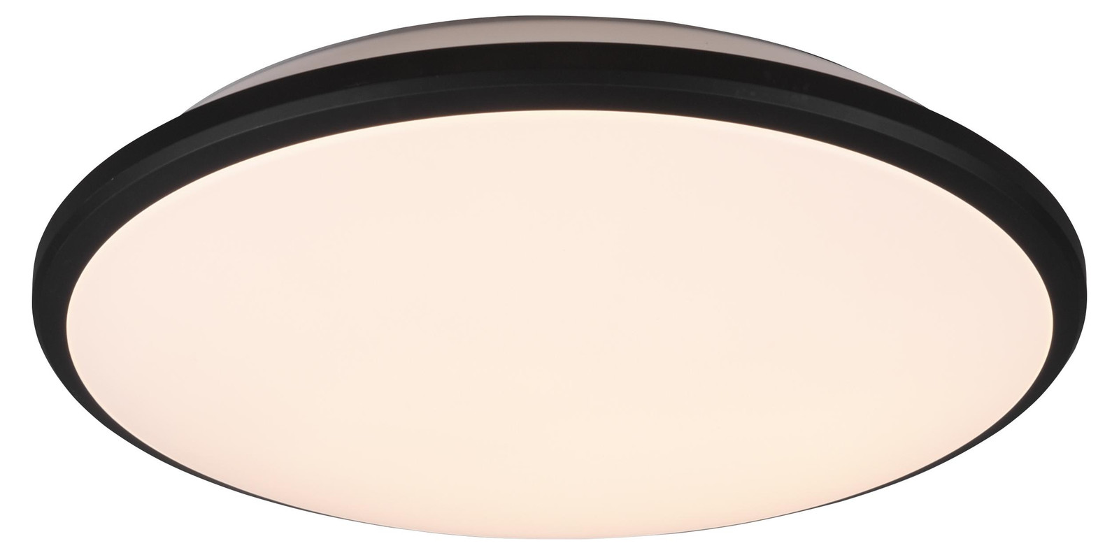 TRIO Plafonnière Limbus LED Zwart 35 cm