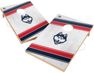 Skip's Garage Connecticut UCONN Huskies 2x4 Tailgate Cornhole Boards