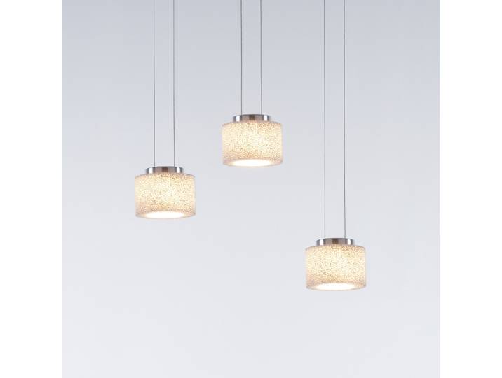 Reef 1 LED Suspension Brushed/White - Serien Lighting - Salon / séjour - Design - Céramique - À ampoule unique