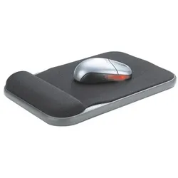 Kensington Mousepad mit Gelfüllung schwarz, 20x4.3 cm