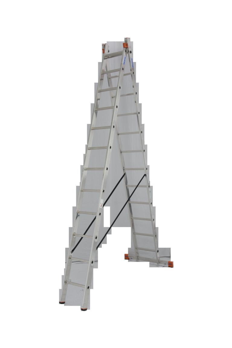 KRAUSEWERK DUBILO MEHRZWECKLEITER 2X12 SPROSSEN 08124065