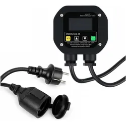 Wiltec, Wasserpumpe, elektronischer Druckschalter Hauswasserwerk Pumpe Wasserdruckschalter (Gartenpumpe, Hauswasserpumpe)