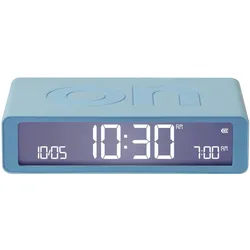 Lexon LR157LB1 Digital-Wecker Flip Classic Hellblau