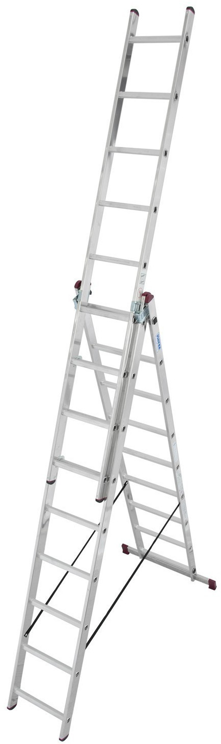 KRAUSEWERK CORDA Vielzweckleiter 3x9 Sprossen, 09601358