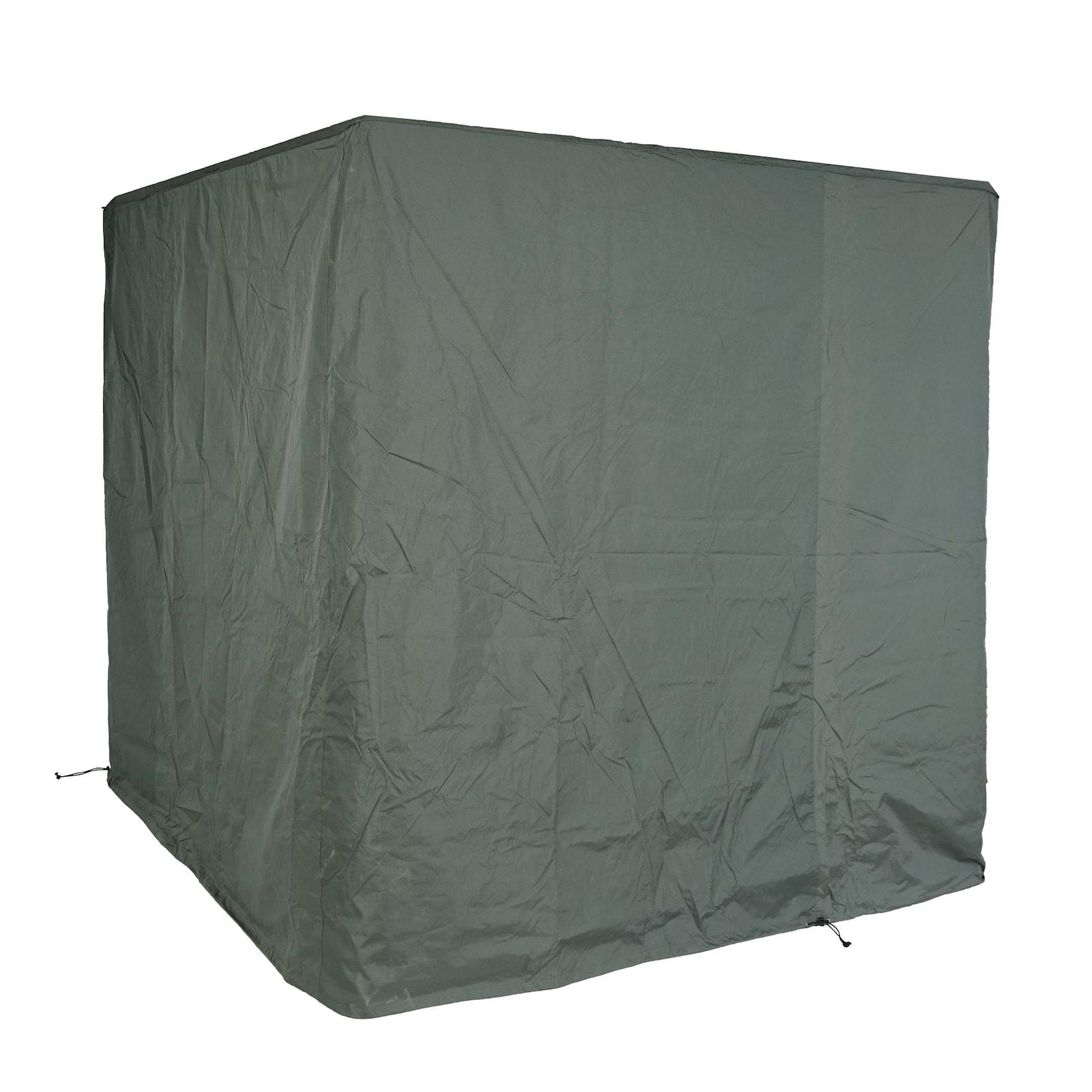 Abdeckhaube MCW-J66 210x200x220cm, Abdeckplane Schutzplane Schutzhülle für Bali-Liegen Daybed anthrazit