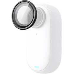 Insta360 Lens Guard, Action Cam Zubehör, Transparent, Schwarz