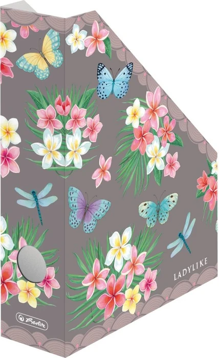 Herlitz Stehsamml.A4 Wellp. Ladylike Butrfl.