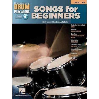 Songs for Beginners Drum Play-Along Volume 32 - Book/Online Audio, Taschenbuch von Hal Leonard Publishing Corporation (COR), Hal Leonard Corporation,