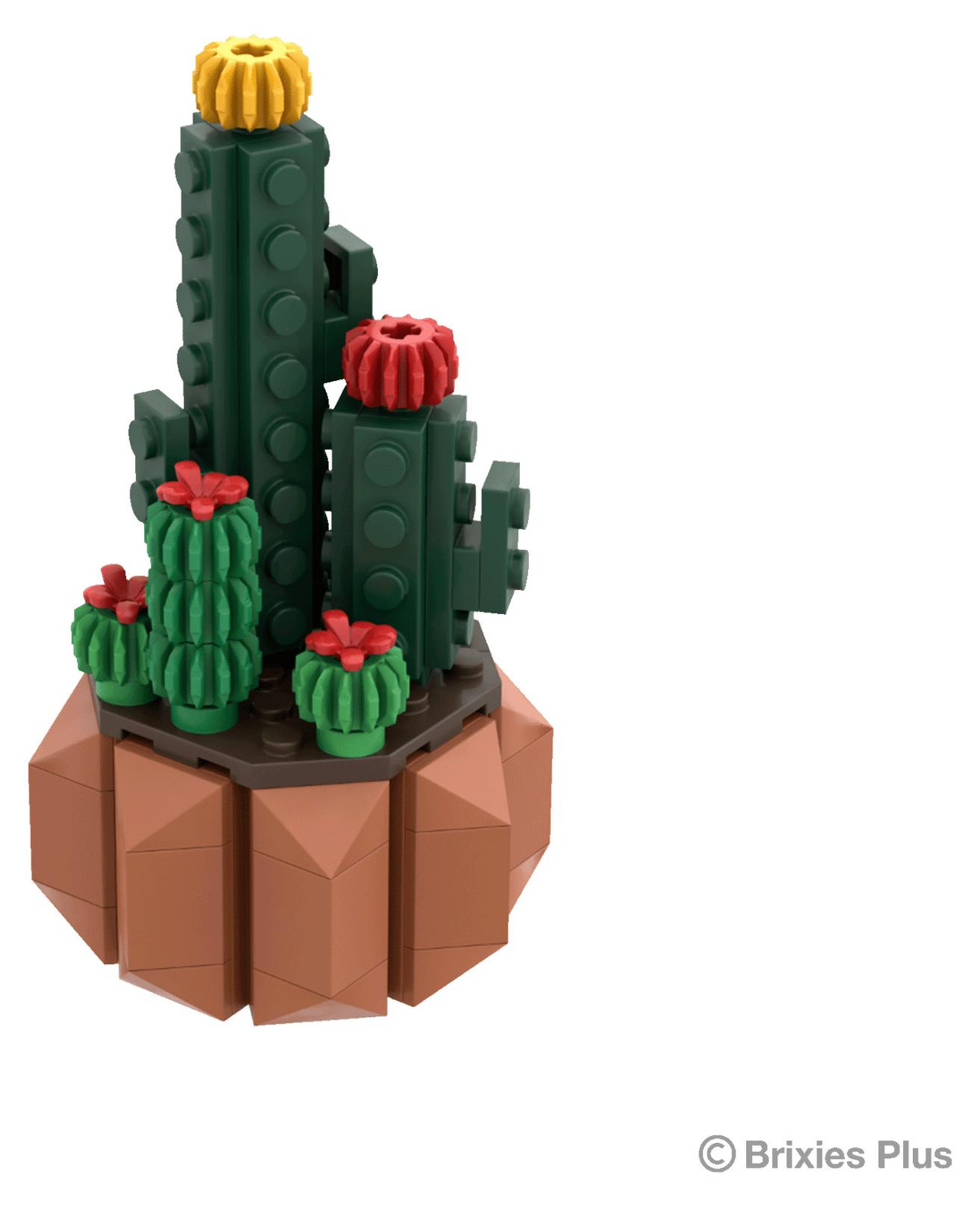 Schäfer Toy Company BRIXIES Plus Mini bloem Woestijn droom