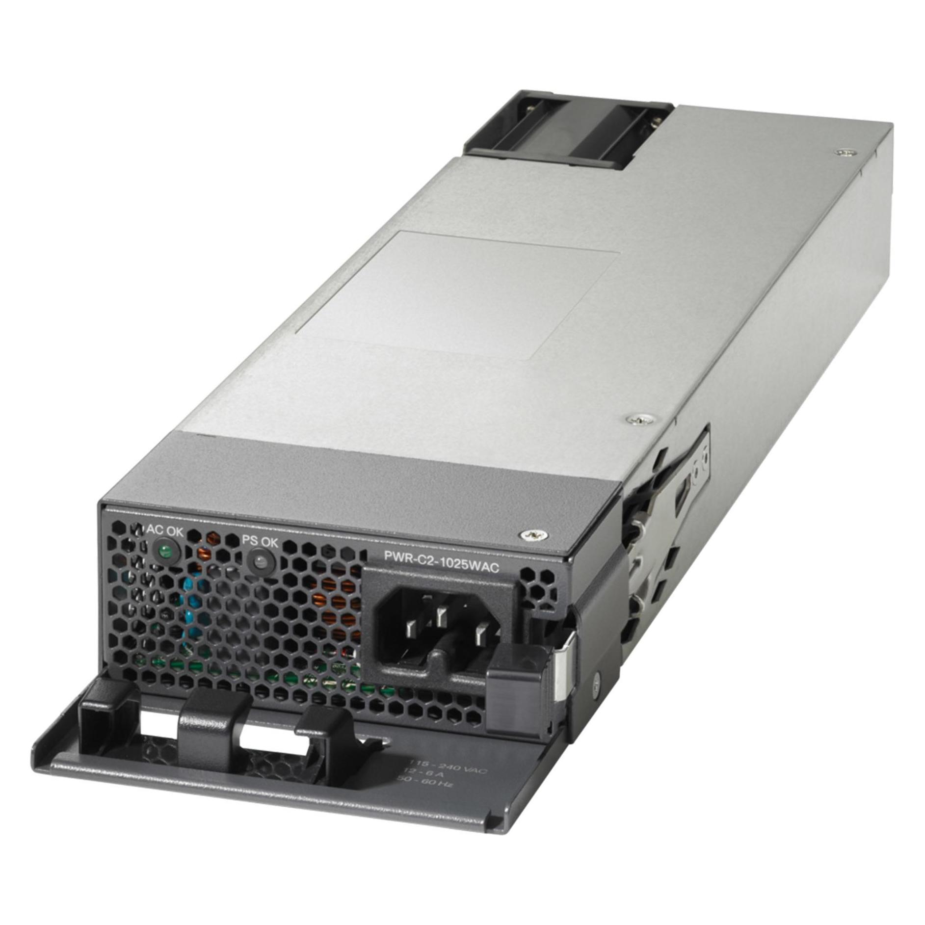 Cisco Netzteil (Plug-In-Modul) - Wechselstrom 100-240 V (1025 W) (PWR-C2-1025WAC)