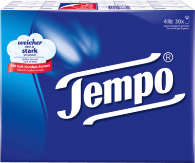 Essity Germany GmbH TEMPO Taschentücher ohne Menthol 30X10 St 07312004