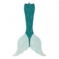 Mahina Mermaid Skin Tail - Aquamarine - Gr. 48 - 50