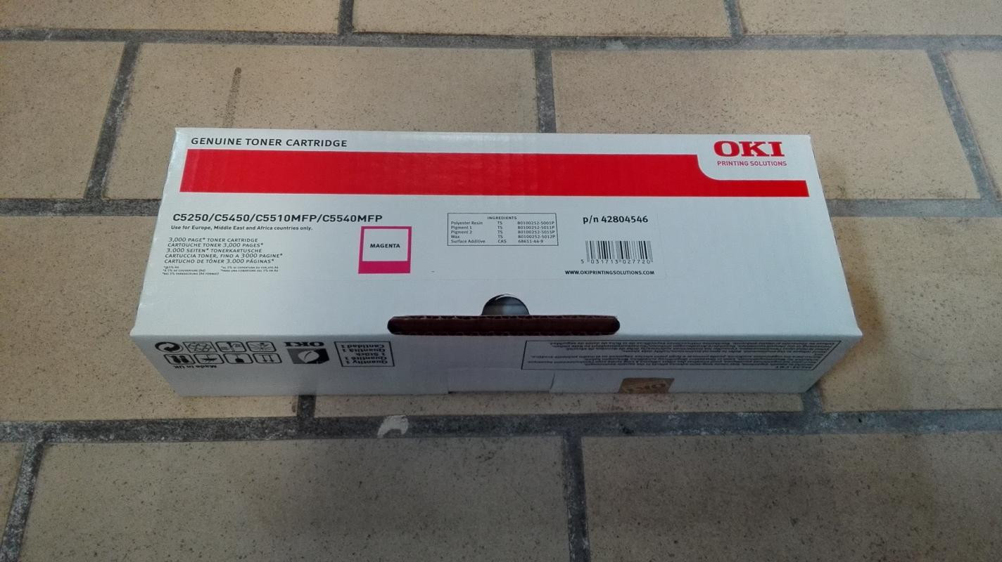 OKI Toner 42804546 Magenta voor model C5250