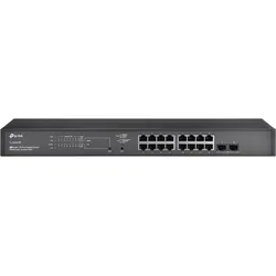 TP-Link JetStream, Netzwerk Switch, Schwarz