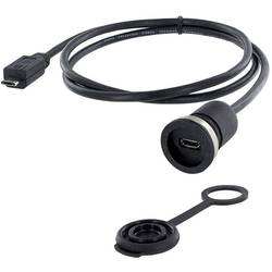 USB 2.0 Buchse Micro-B Chassisbuchse, Einbau Encitech M16 1310-1013-01 encitech Inhalt: 1 St.