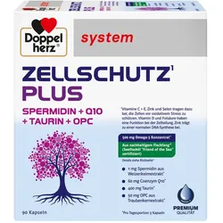 DOPPELHERZ Zellschutz Plus Spermid.+Q10+Taurin+OPC
