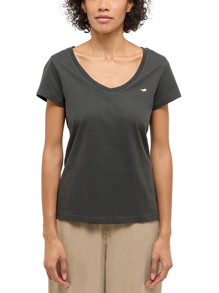 Mustang Shirt "Beverly" in Anthrazit - L