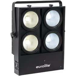 Eurolite Audience Blinder 4x100W LED COB CW/WW (100 W, LED), Scheinwerfer, Mehrfarbig