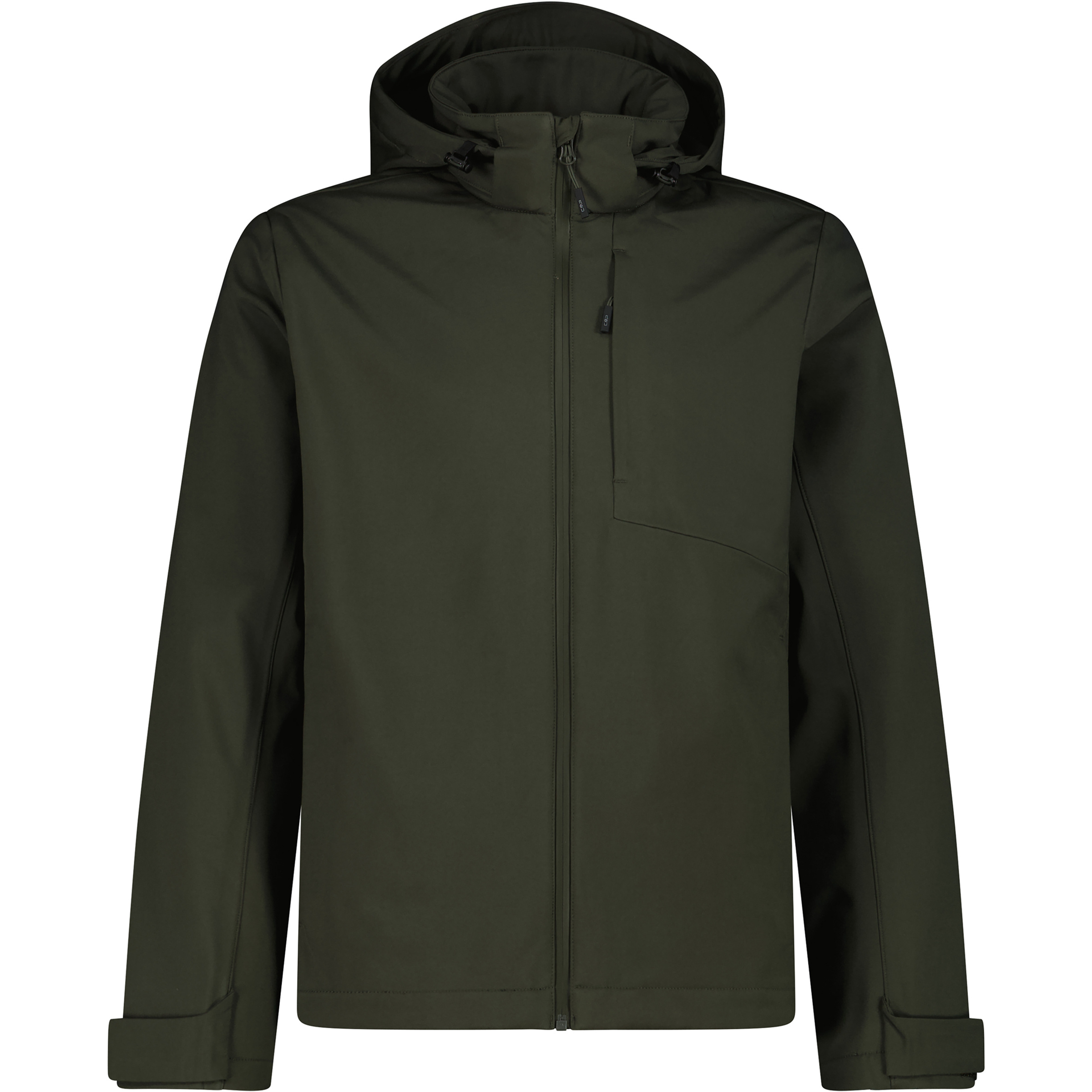 CMP Zip Herren Regenjacke schwarz Größe S Trekking Wasserdicht Wasserabweisend