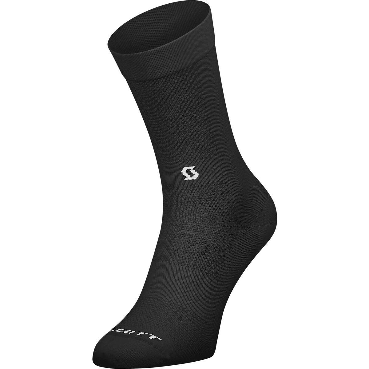 Scott Sock Performance No Shortcuts Crew black/white (1007) S 2812281007046