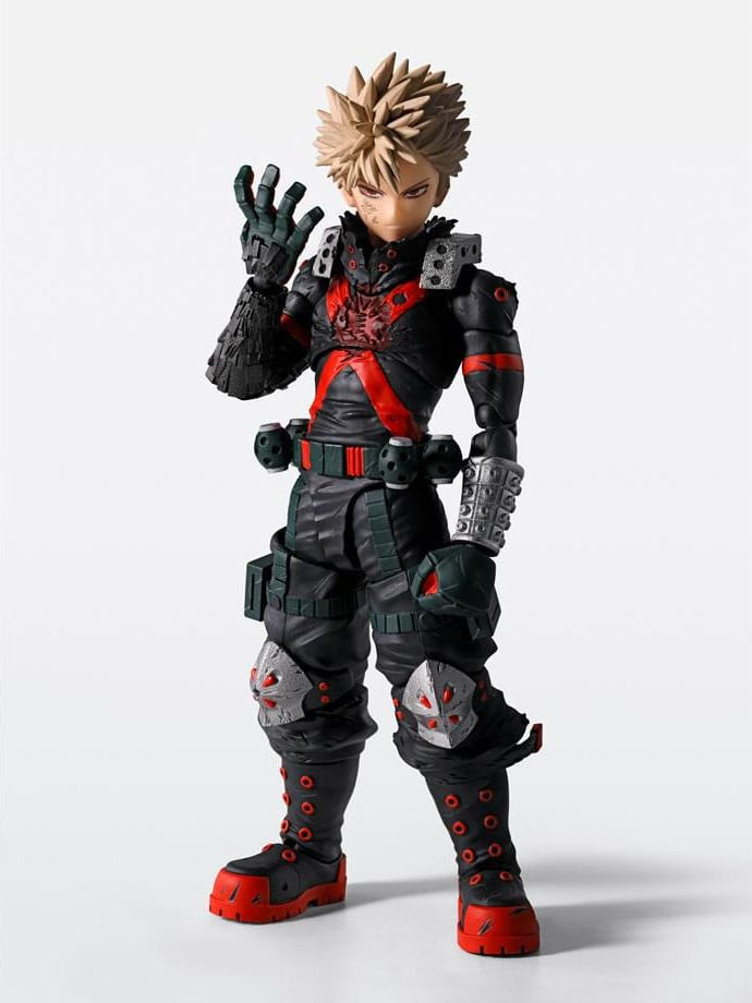 Bandai Tamashii Nations My Hero Academia S.H. Figuarts Katsuki Bakugo (The Beginning) actiefiguur, 15 cm