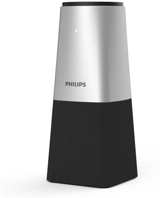 Philips Smart Meeting PSE0540 Microphone de conférence portable avec 4 micros, prise de notes et assistant de réunion Sembly.