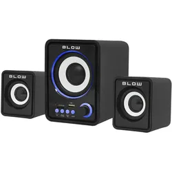 Blow 66-377# Home-Stereoanlage Heim-Audio-Mikrosystem, PC Lautsprecher, Schwarz