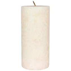 Stearin Stumpenkerze - elfenbein 135x64mm