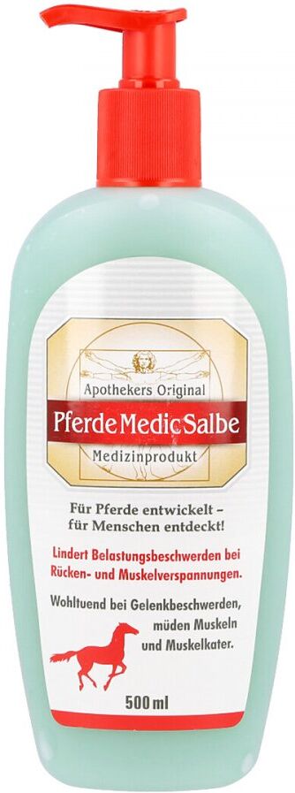 Pferde Medic Salbe Pferdemedicsalbe Apothekers Original Spender 500ml