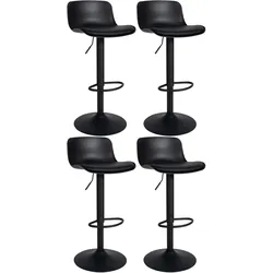 4er Set Barhocker Almada Kunstleder