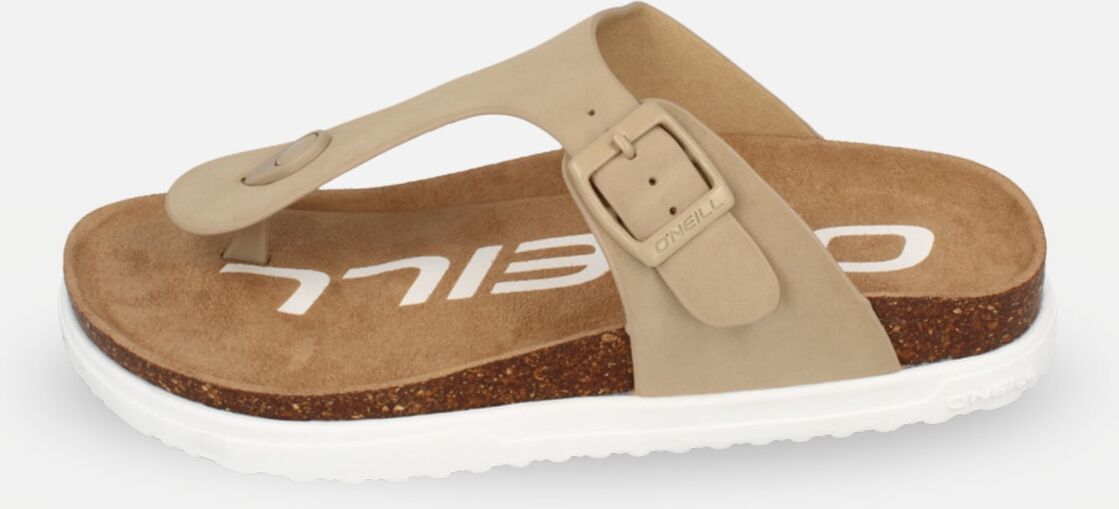 Sandale O'NEILL "AVALON WOMEN LOW", Damen, Gr. 37, atmungsaktiv, beige (tan), Synthetik, Schuhe Sandale tan 37, atmungsaktiv