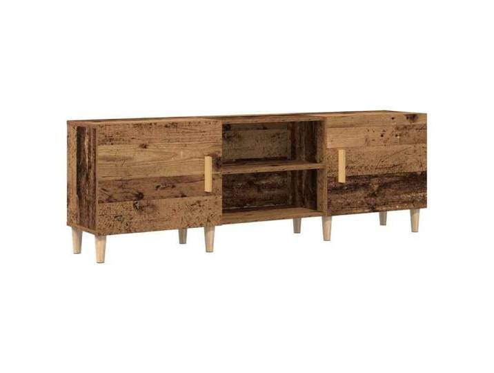 NOUVEAU Meuble télé - Meuble TV - Console TV - 150x30x50cm - Bois ancien - Bois d'ingénierie 14456