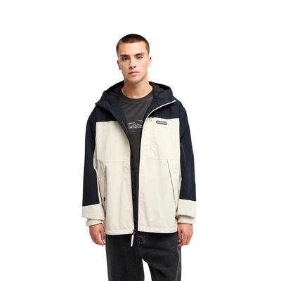Funktionsjacke QUIKSILVER "Ocean Swell 10K", Herren, Gr. XXL, beige (peyote), Obermaterial: 100% Nylon., Jacken Funktionsjacke