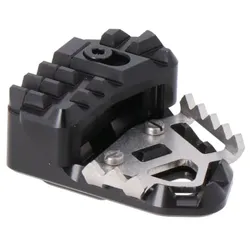 SW-Motech Fußbremshebel-Erweiterung - Schwarz. Kawasaki KLR 650 (22-).