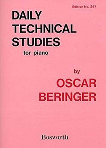 Oscar Beringer - Oscar Beringer: Daily Technical Studies for Piano / Tägliche technische Studien für Klavier - Preis vom 04.10.2026 03:51:26 h