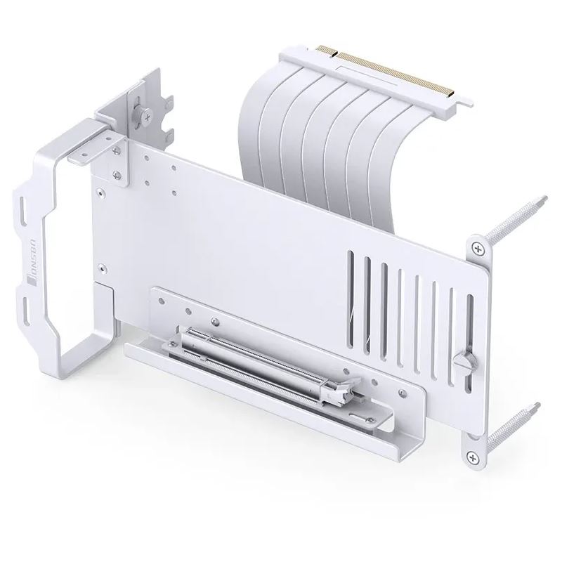 Jonsbo A50 vertikaler Grafikkartenhalter, PCIe 5.0 Kabel, 175mm - weiß