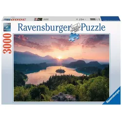 Ravensburger 17445 Erwachsenenpuzzle 3000 Teile - Bleder See, Slowenien