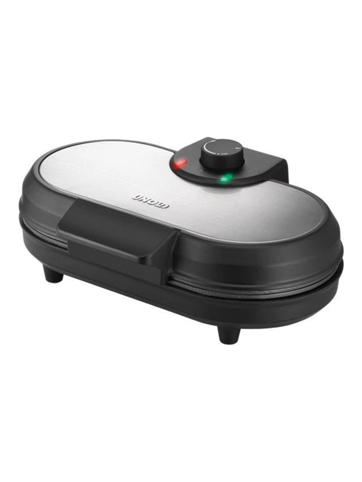 Unold 48165 American - pancake maker - brushed stainless steel/black