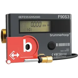 Kompakt-Wärmezähler F90S3, Qp 1,5m3, DN15, 110mm