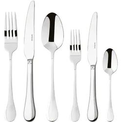 Sambonet Besteckset Bloom Monoblock Edelstahl 36-teilig, Besteck, Silber