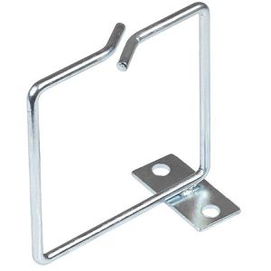 Good-Connections Kabelführungsbügel GC-N0106 , silber, 1 HE, für Netzwerkschränke, verzinkt, 80 x 80 mm