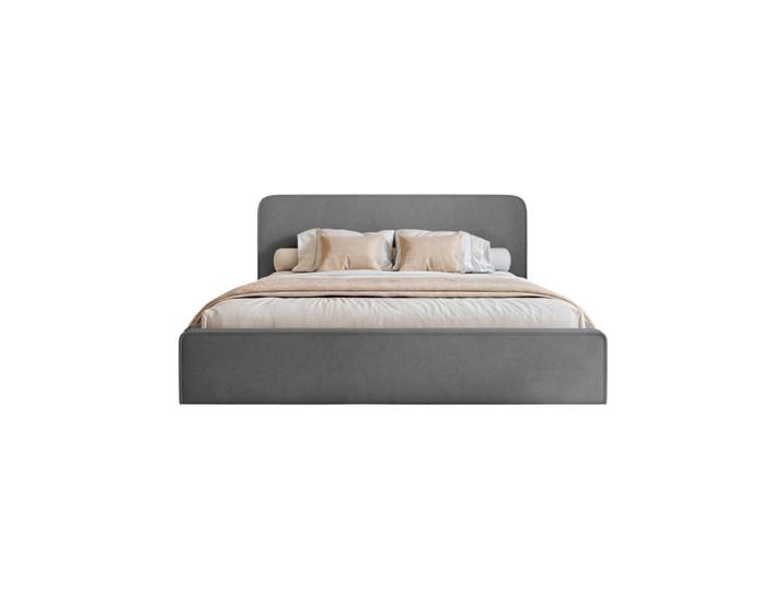 Fedve Polsterbett Monteli 180x200 cm, Grau, 180x200 cm, Schlafzimmer, Betten
